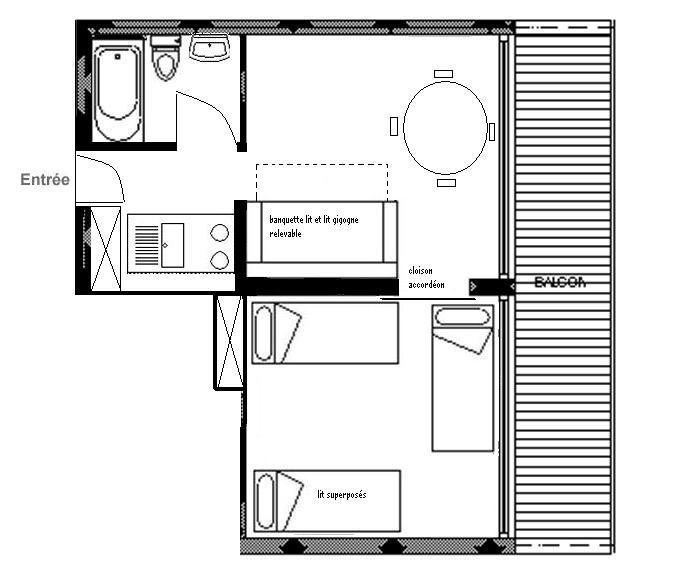  Menuires  Residence Aravis 