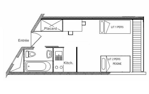  Menuires Residence Caron