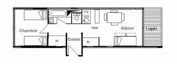  Menuires  Residence Brelin