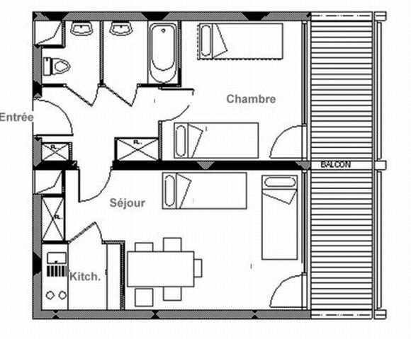 Menuires Residence Chaviere