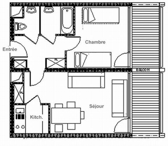 Menuires Residence Chaviere