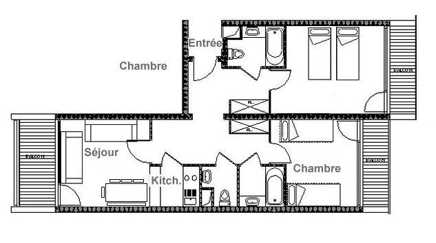 Menuires Residence Chaviere