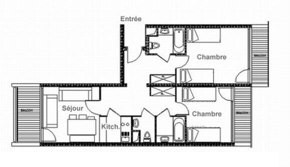 Menuires Residence Chaviere