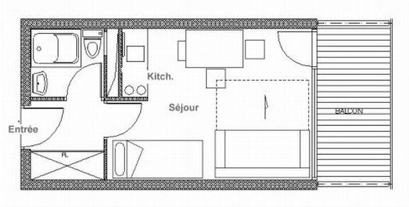  Menuires  Residence Dorons