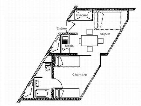  Menuires Residence Grande Masse