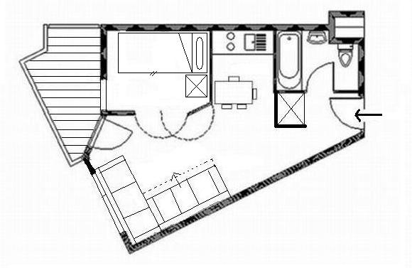  Menuires Residence Median