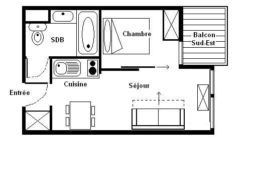  Menuires Residence Median