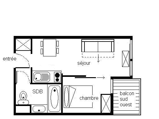  Menuires Residence Median