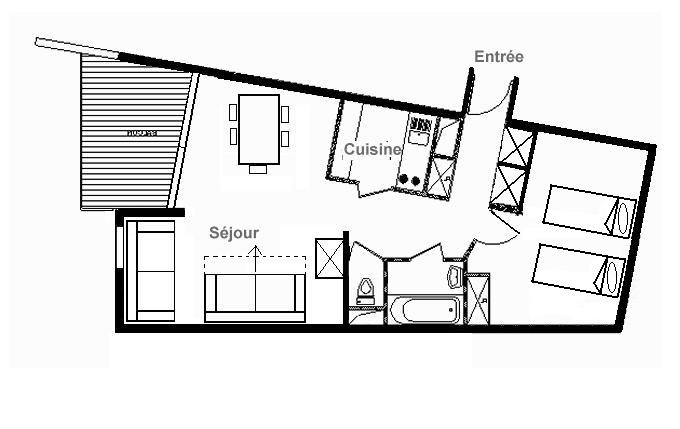  Menuires Residence Soldanelles 