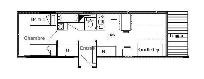  Menuires  Residence Brelin